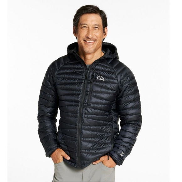 L.L. Bean Other - L.L. Bean Men's Black Ultralight 850 Down Sweater
Hooded Jacket, Size XL Tall